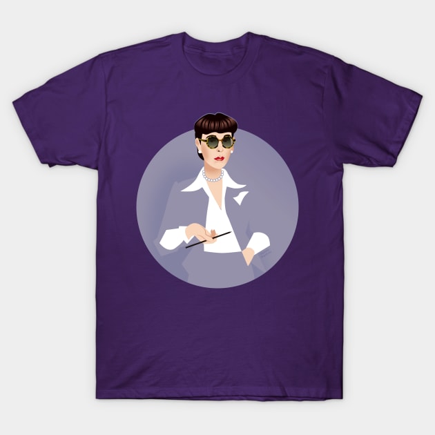 Edith T-Shirt by AlejandroMogolloArt